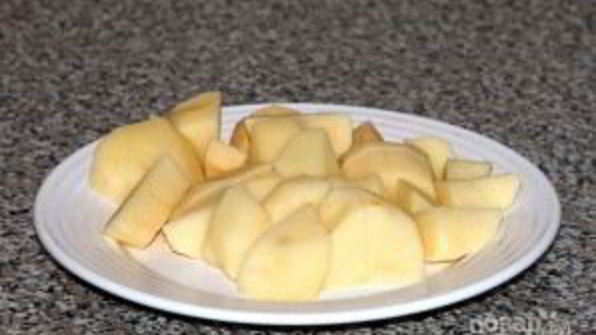 картофельный суп на курином бульоне