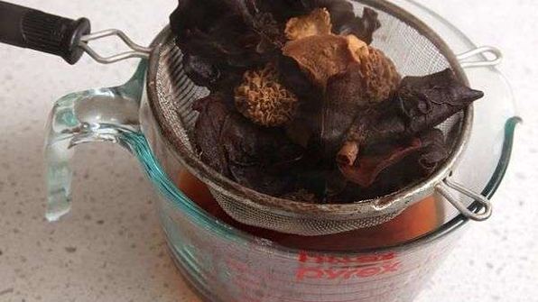 классический грибной бульон