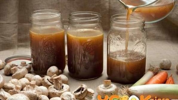 классический грибной бульон