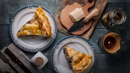 Куриный бульон с капустником