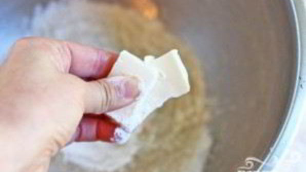 куриный бульон с клецками