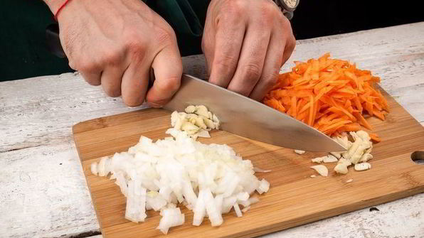 куриный бульон с овощами