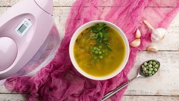 куриный бульон с овощами