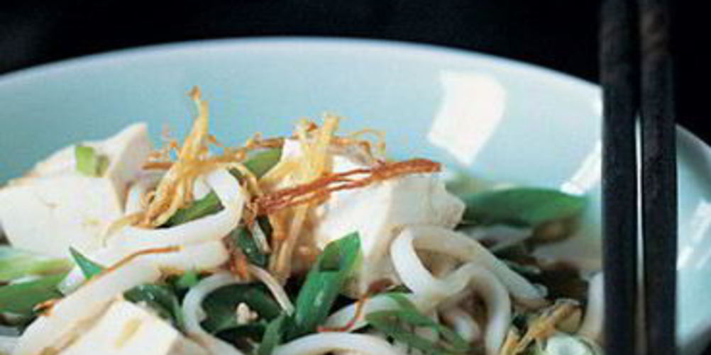 Рецепт лапши удон на имбирном бульоне