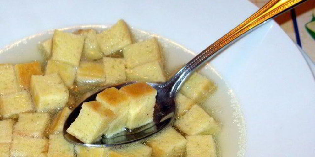 Рецепт манных кубиков для бульона