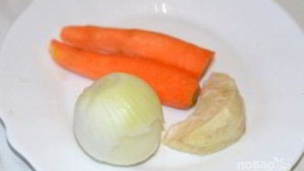 прозрачный куриный бульон