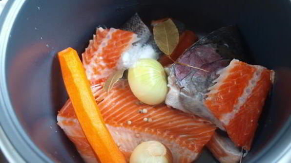 рыбный бульон в мультиварке