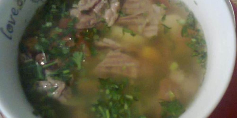 Рецепт супа летнего на бульоне