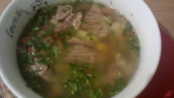 суп летний на бульоне