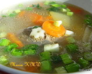 Супчик питательный на говяжьем бульоне