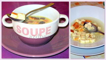 Творожные кубики для бульона