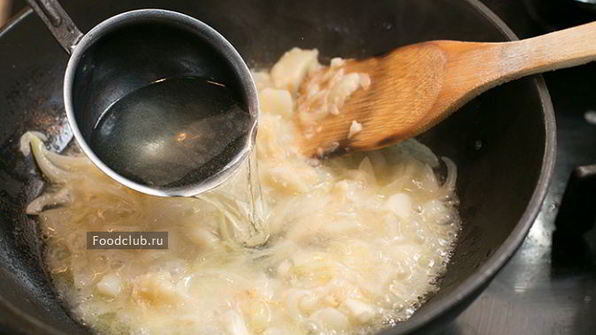 чесночный суп-крем