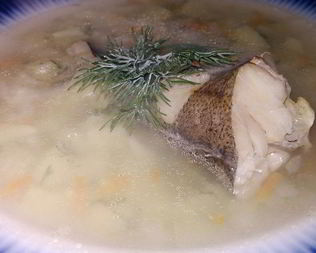 Диетический рыбный суп