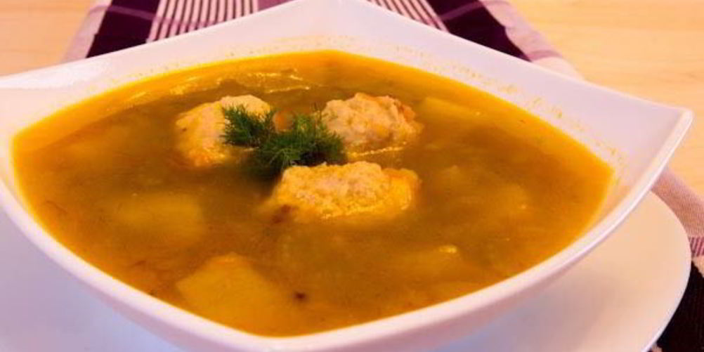 Рецепт домашнего гречневого супа с фрикадельками