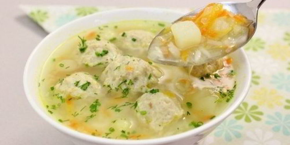 Рецепт домашнего супа с фрикадельками