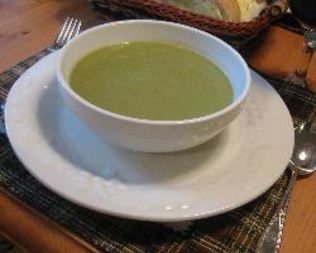 Французский суп из щавеля