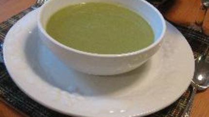 Французский суп из щавеля