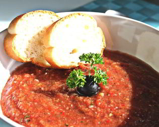 Гаспачо по-деревенски