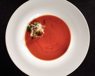 Гаспачо томатный с фенхелем