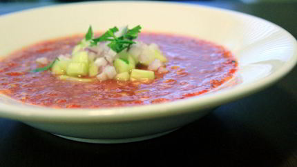 Сыроедческий гаспачо