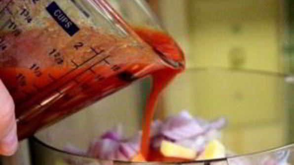 сыроедческий гаспачо