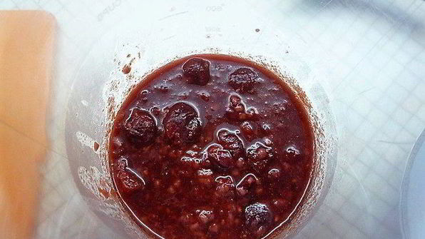 вишнево-малиновый гаспачо