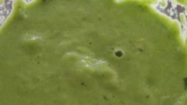 зеленый гаспачо для сыроедов