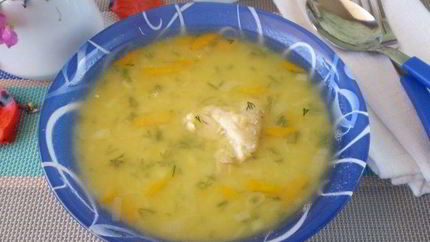 Гороховый суп без картошки