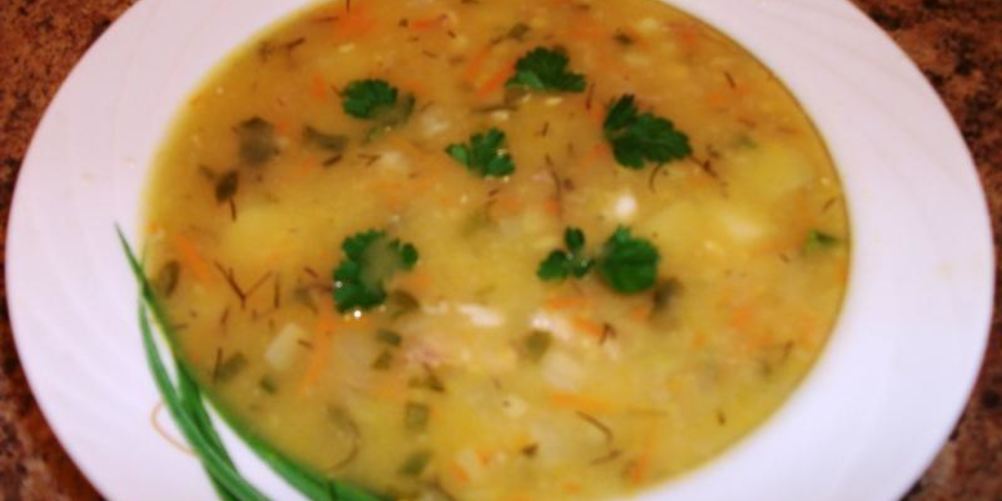 Рецепт горохового супа на мясном бульоне по-фински