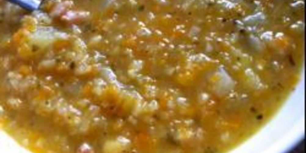 Рецепт горохового супа по-домашнему