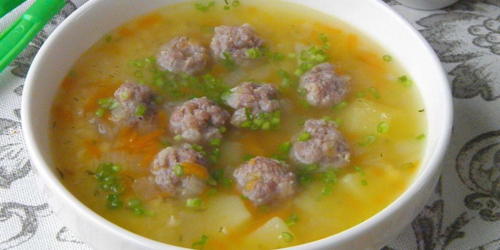Рецепт горохового супа с фаршем