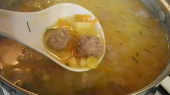 гороховый суп с фаршем