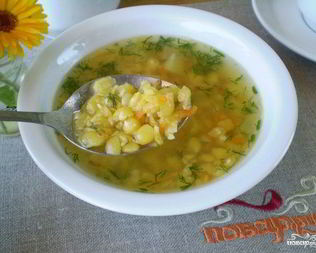 Гороховый суп с картофелем