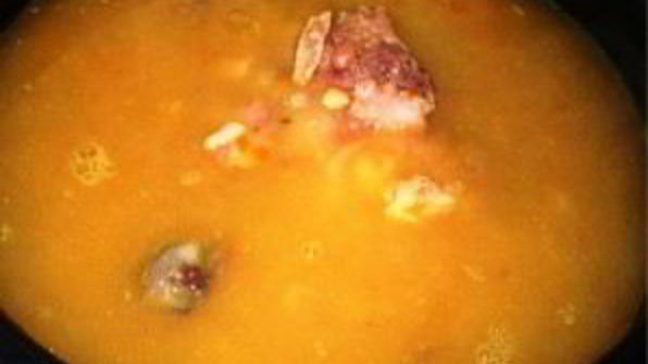 гороховый суп с колбасой в мультиварке