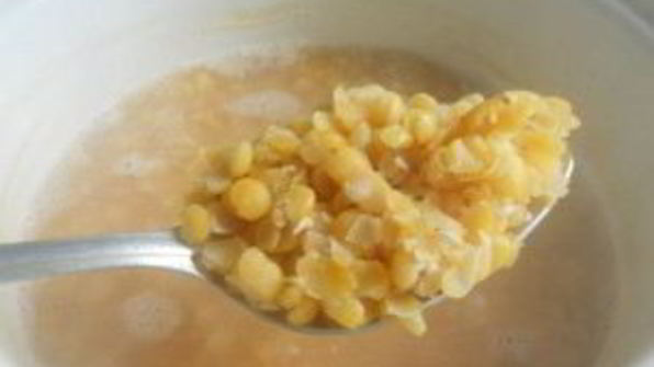 гороховый суп с копченым окорочком