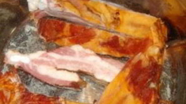 гороховый суп с копчеными ребрами