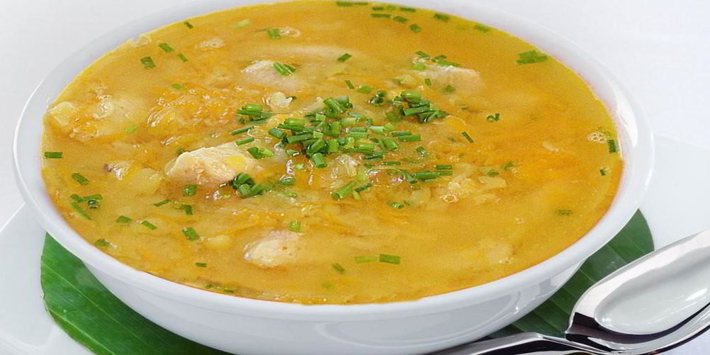 Рецепт горохового супа с куриным филе