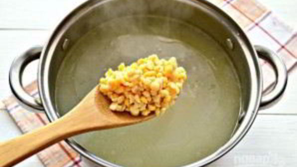гороховый суп с курицей