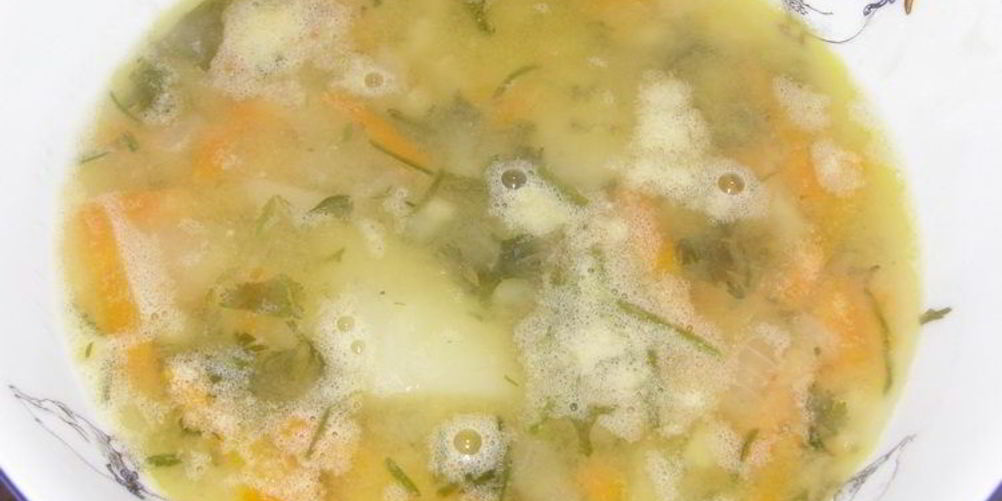 Рецепт горохового супа с сельдереем