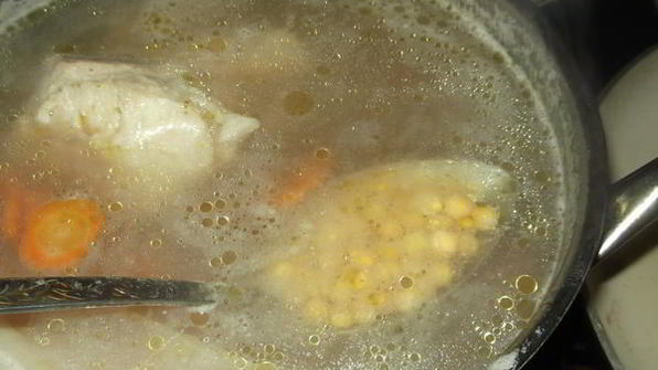 гороховый суп со свининой