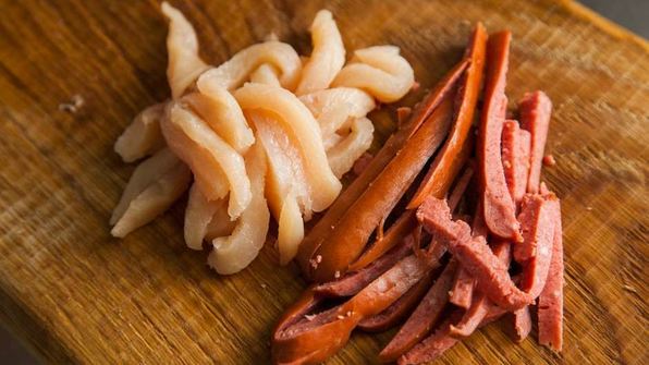 гороховый суп в хлебе