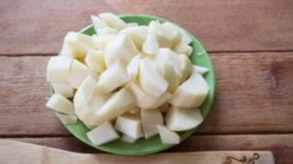 суп гороховый с гренками