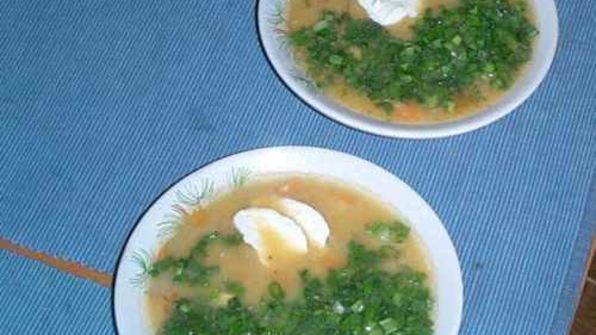 суп гороховый с копченостями