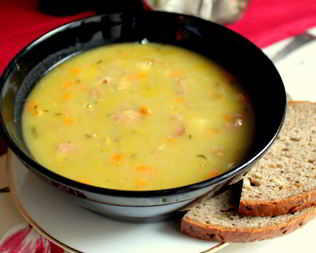 Суп гороховый в мультиварке