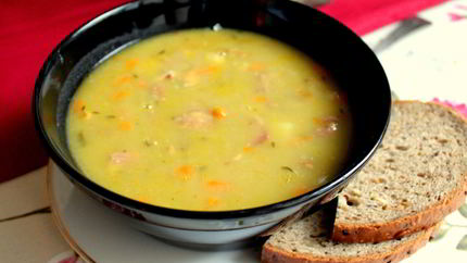 Суп гороховый в мультиварке