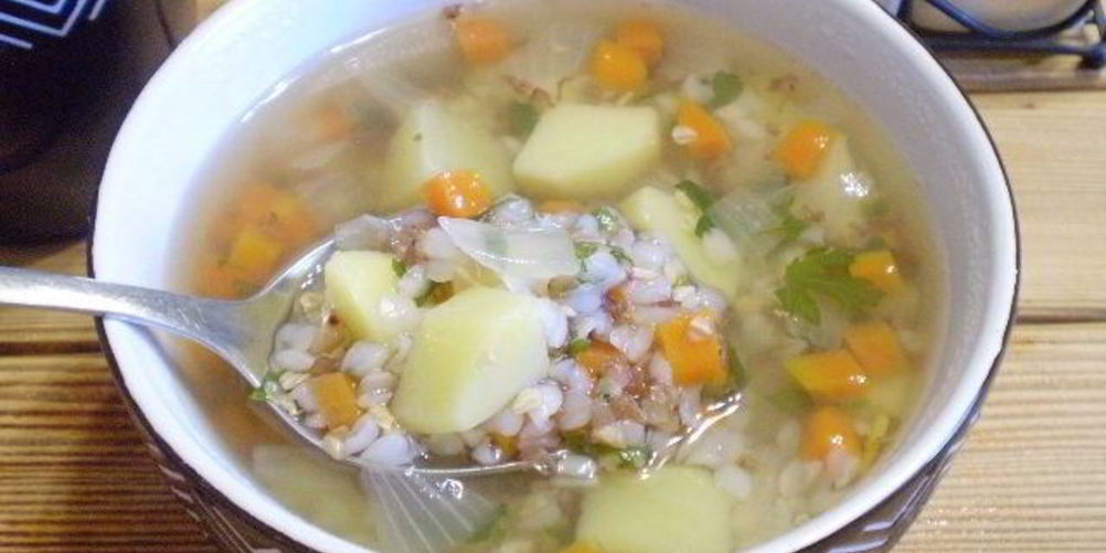 Рецепт гречневого диетического супа