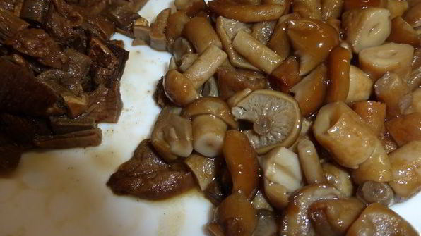 грибной суп из трех видов грибов