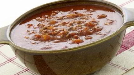 Итальянский суп с фаршем