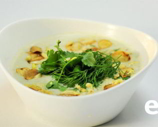 Картофельно-грибной крем-суп