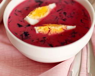 Хладник литовский — холодный суп из свеклы
